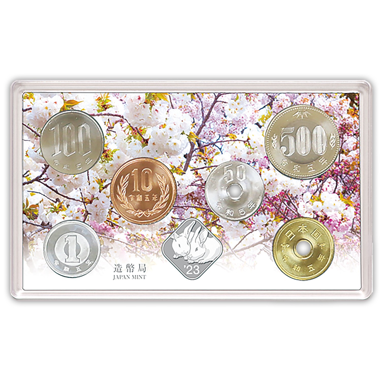 2023 Japan Cherry Blossom BU Coin Set - ICL